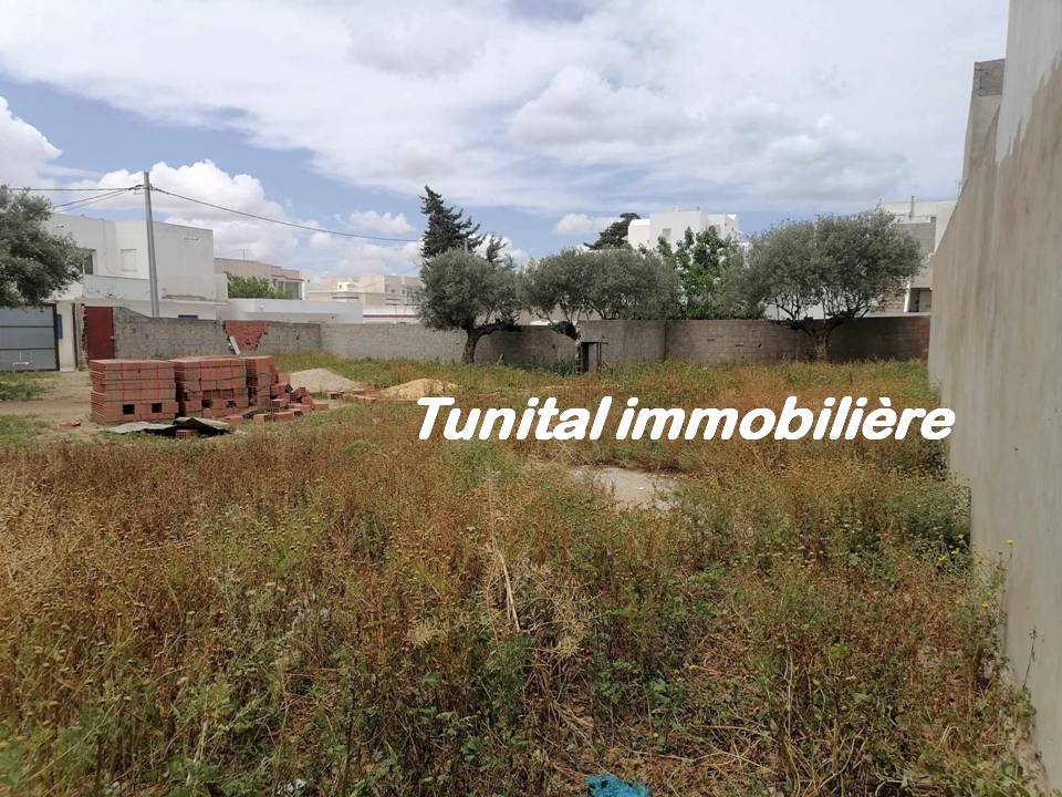 La Marsa Gammart Terrain Terrain nu Terrain  cltur