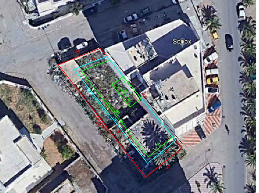 Sfax Ville&nbsp;Cite Du Jardin 1&nbsp;Terrain&nbsp;Terrain nu&nbsp;Terrain sur 3 rues zone immeuble