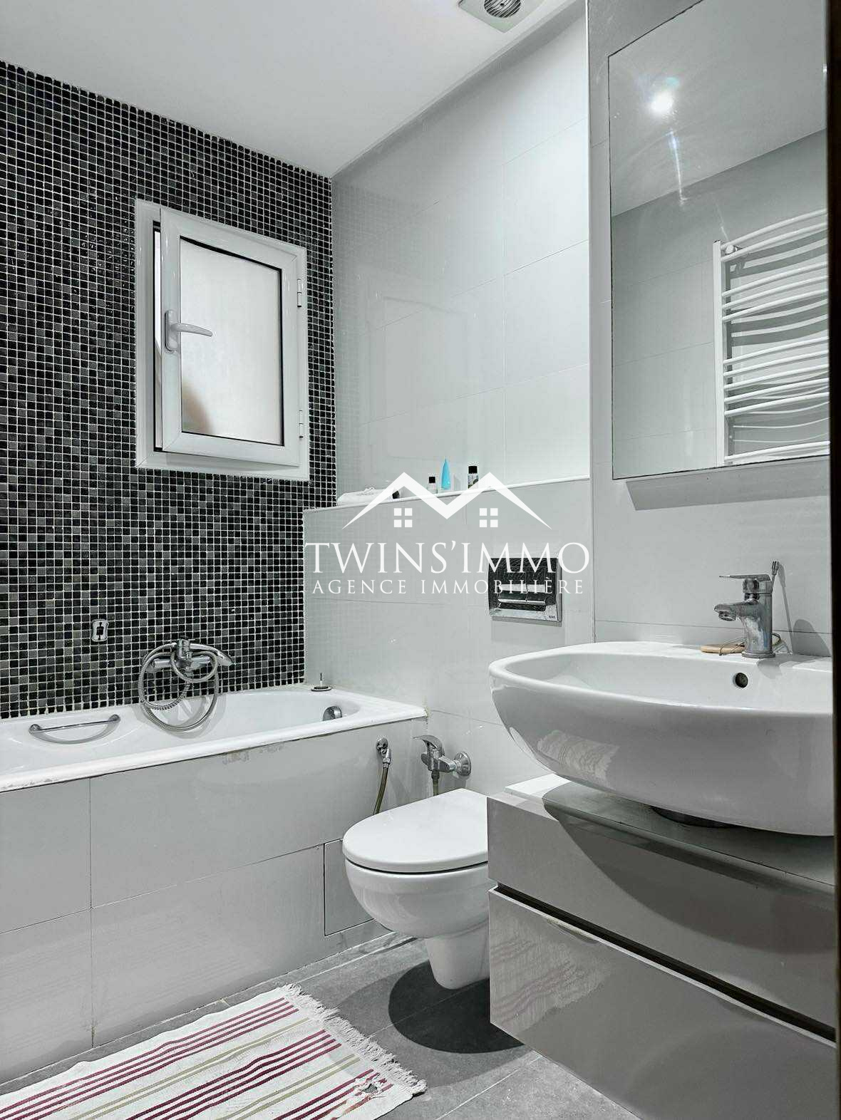 Ain Zaghouan Jardins de Carthage Location Appart. 2 pices Appartement s2 meubl aux jardins de carthage