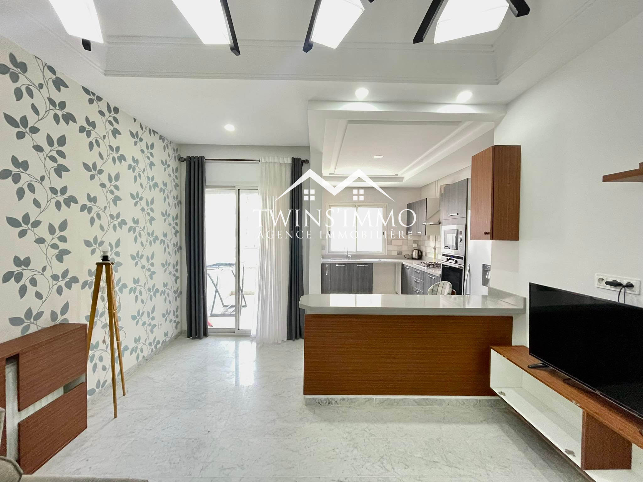 Ain Zaghouan Jardins de Carthage Location Appart. 1 pice Appartement s1 meubl aux jardins de carthage