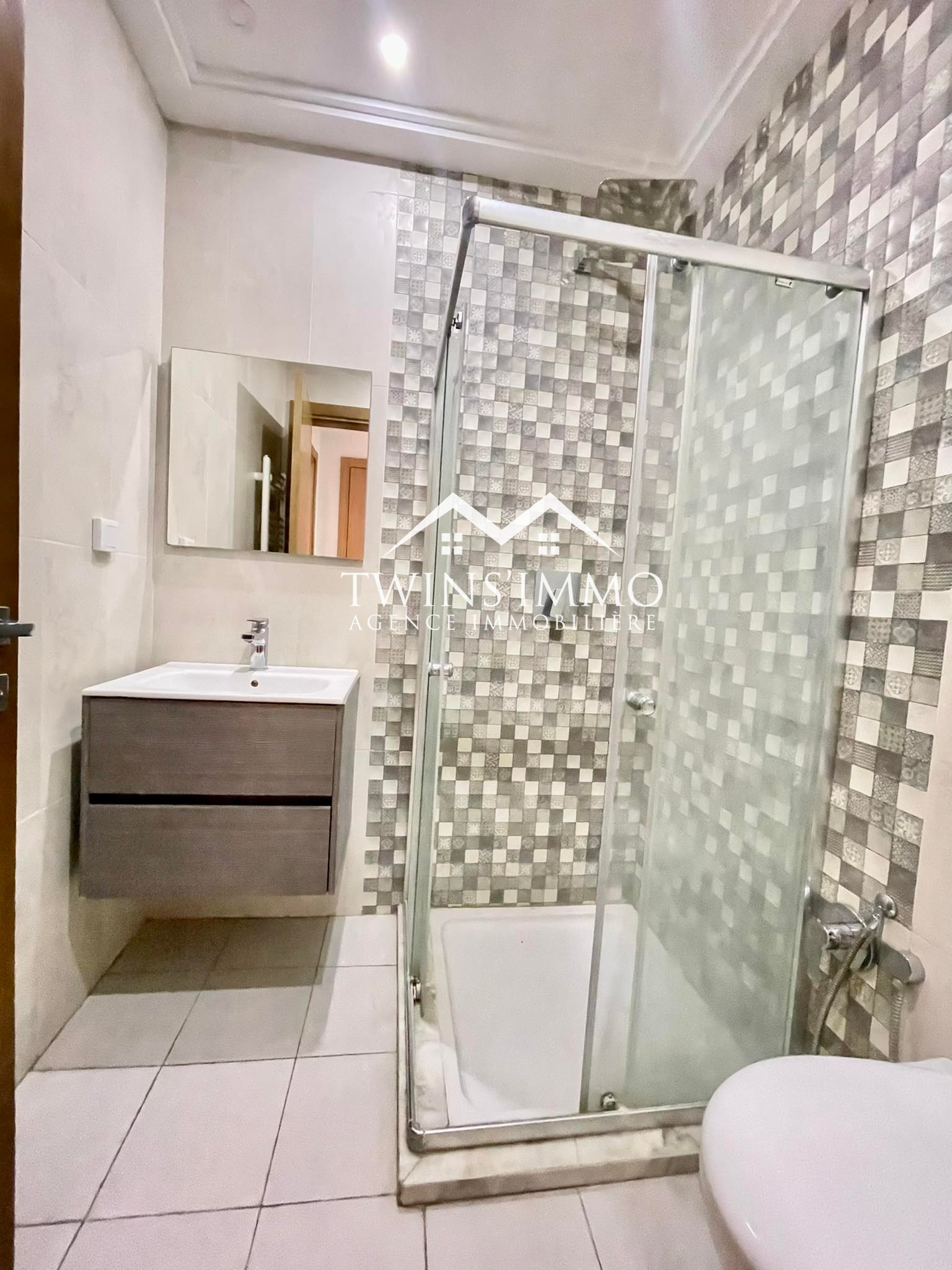 Ain Zaghouan Jardins de Carthage Location Appart. 1 pice Appartement s1 meubl aux jardins de carthage