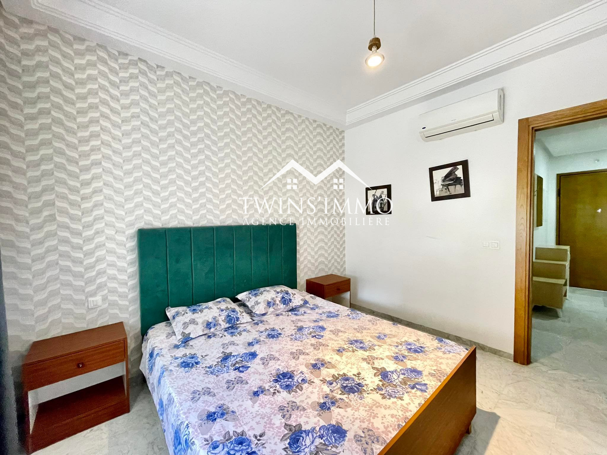 Ain Zaghouan Jardins de Carthage Location Appart. 1 pice Appartement s1 meubl aux jardins de carthage