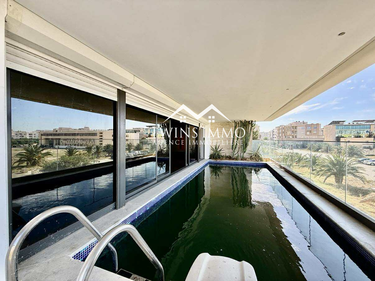La Marsa Berge Du Lac Location Appart. 3 pices Penthouse avec piscine aux berges du lac 2