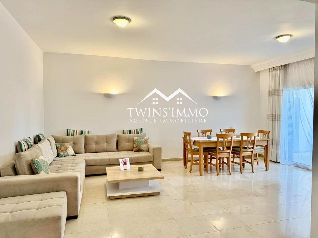 La Marsa Marsa Safsaf Location Appart. 3 pices Appartement s3 meubl  la marsa plage