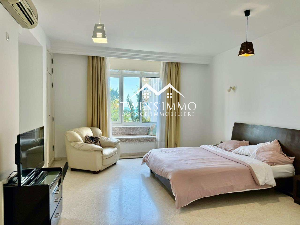 La Marsa Marsa Safsaf Location Appart. 3 pices Appartement s3 meubl  la marsa plage