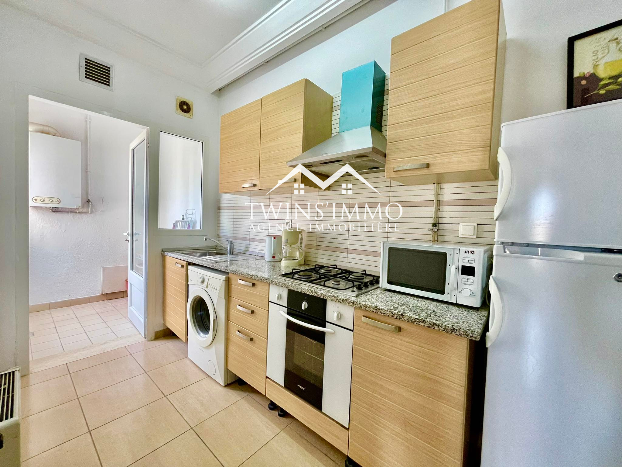 La Marsa Sidi Daoud Location Appart. 1 pice Appartement s1 meubl  sidi daoud la marsa