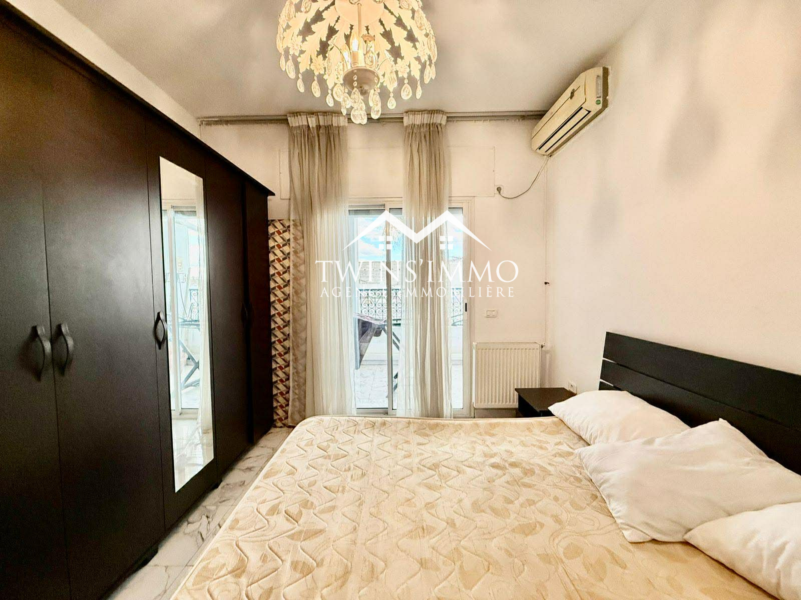 La Marsa Marsa Ennassim Location Appart. 2 pices Appartement s2 meubl  sidi abdlaziz la marsa