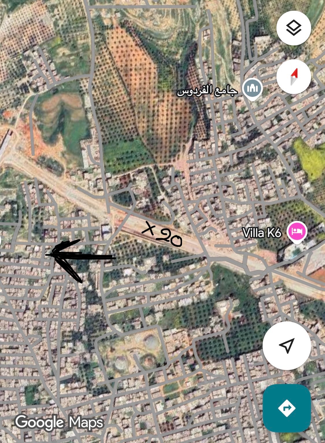 Mnihla Cite El Bassatine3 Terrain Terrain nu Terrain d'habitation  el mnihla ariana