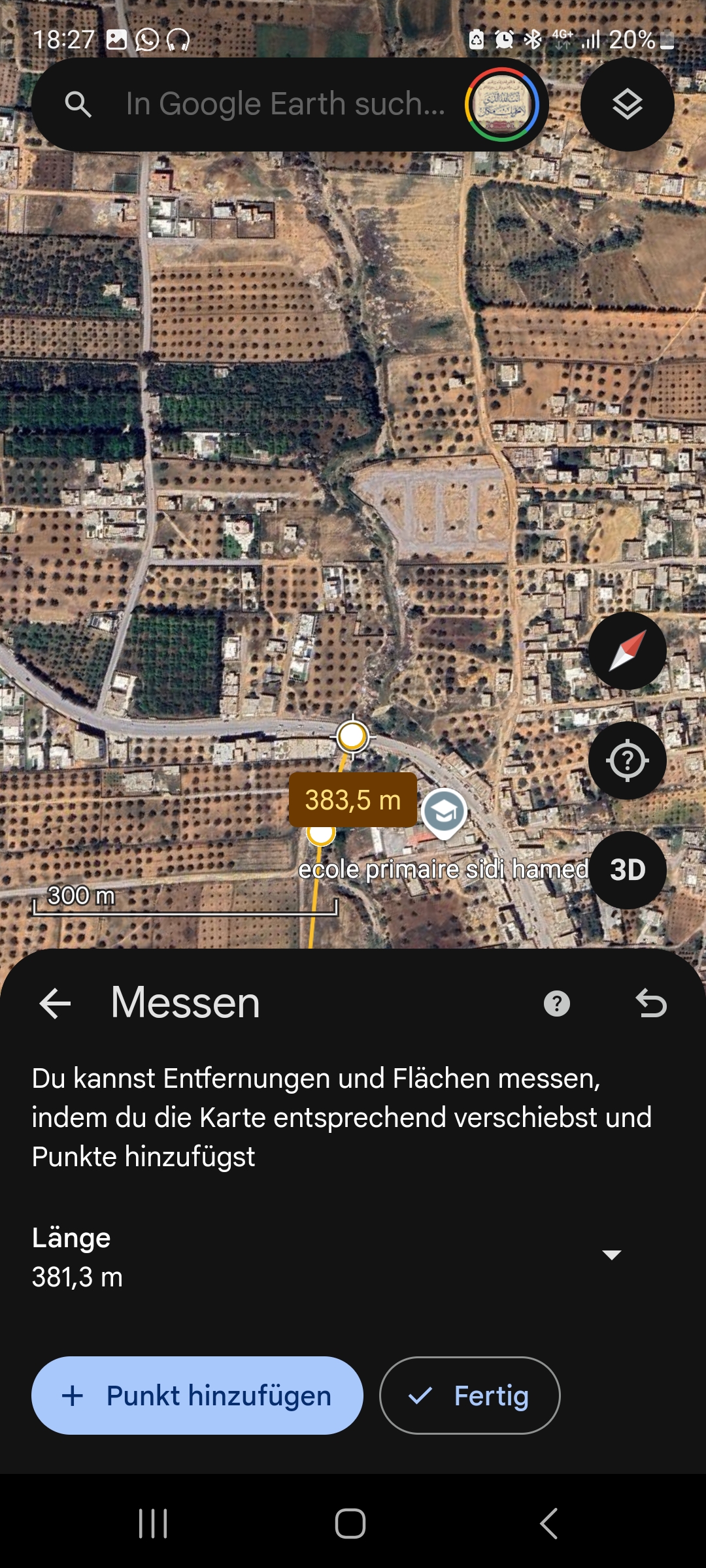 Hammamet&nbsp;Sidi Hmed&nbsp;Terrain&nbsp;Terrain agricole&nbsp;Bleu individuell