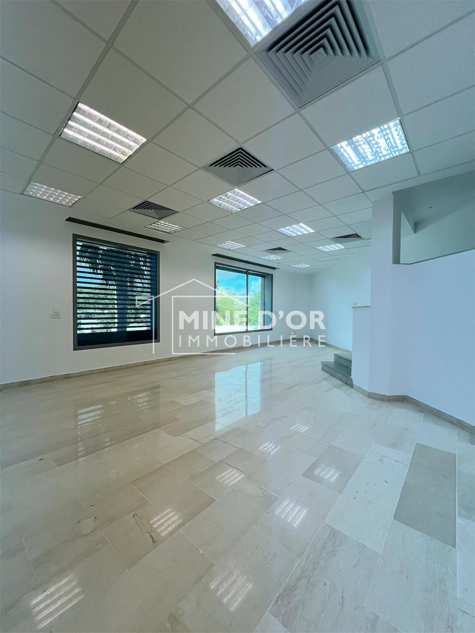 La Marsa Berge Du Lac Bureaux & Commerces Bureau Bureau haut standing en open space au lac 1