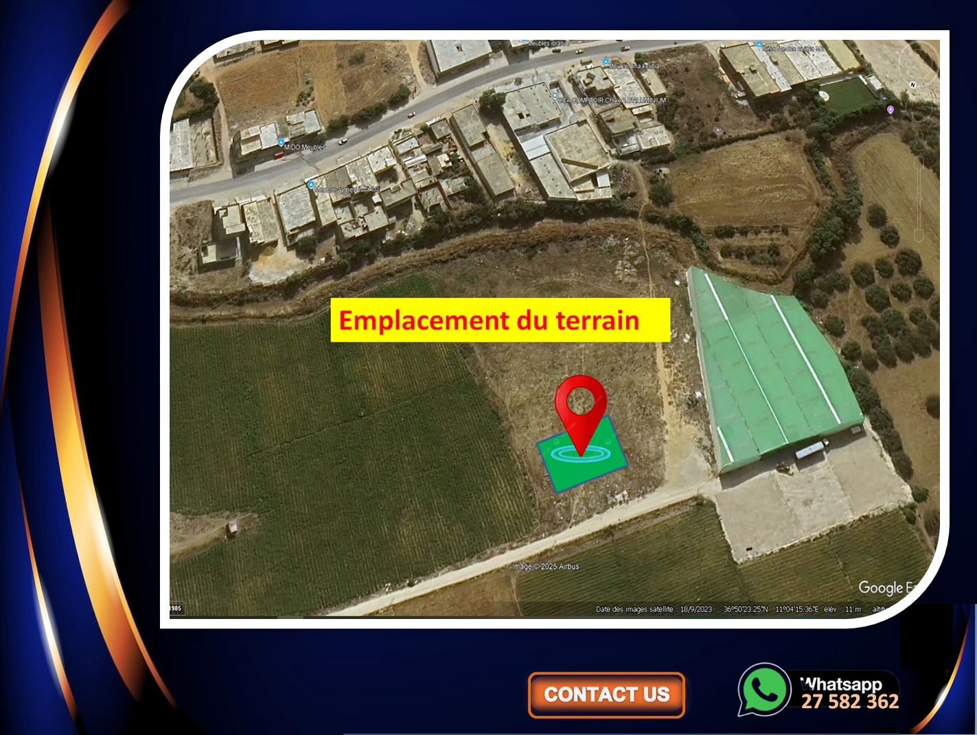 Kelibia Kelibia Terrain Terrain nu Excellent terrain constructible