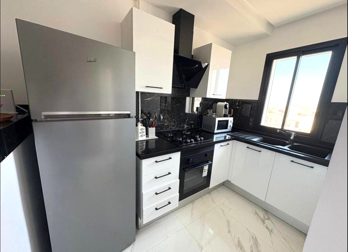 La Marsa El Aouina Location Appart. 3 pices Appt s2 meubl neuf  cit les palmeraies