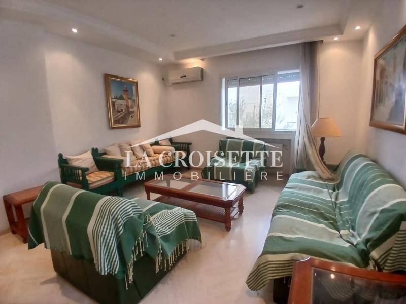 La Marsa Berge Du Lac Location Appart. 4 pices Etage de villa s3 meubl  la marsa mel0568