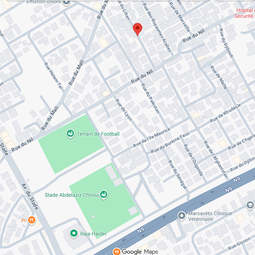 La Marsa Cite El Moustakbel (La Marsa) Terrain Terrain nu Terrain 117 m avec ancien atelier   la marsa