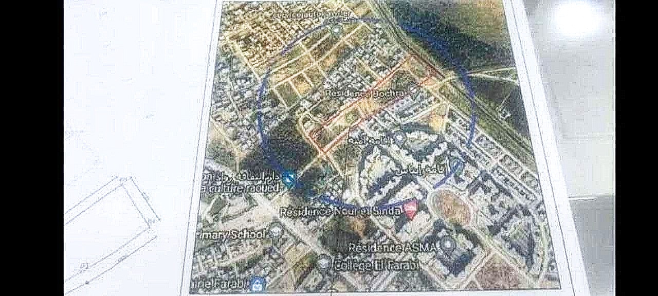 Raoued Jaafar 2 Terrain Terrain nu Jaafar cot l'cole 500 m2 titr