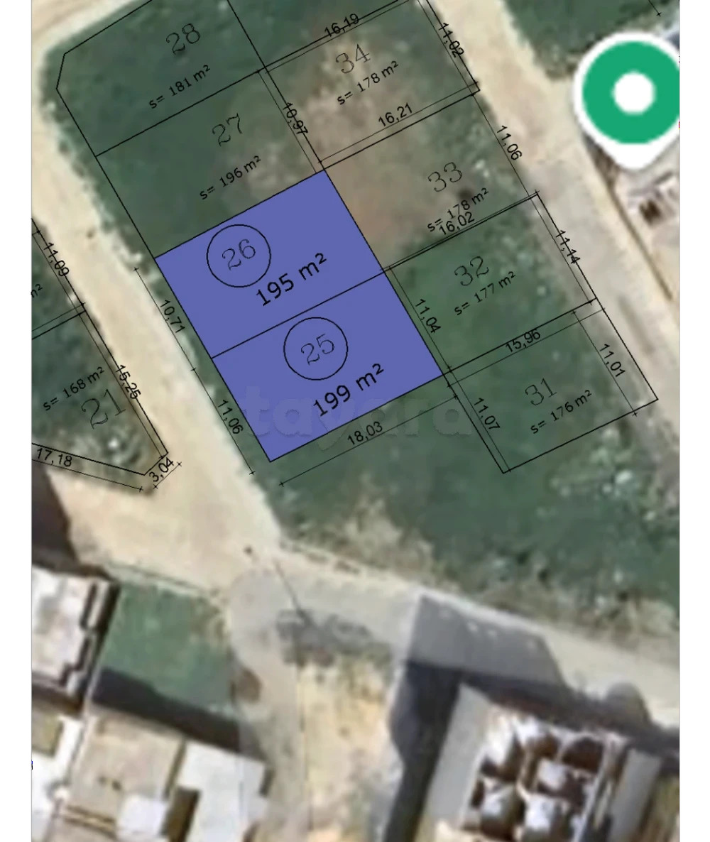 Menzel Jemil Menzel Jemil Terrain Terrain nu Lots de divers surfaces dans un lotissement