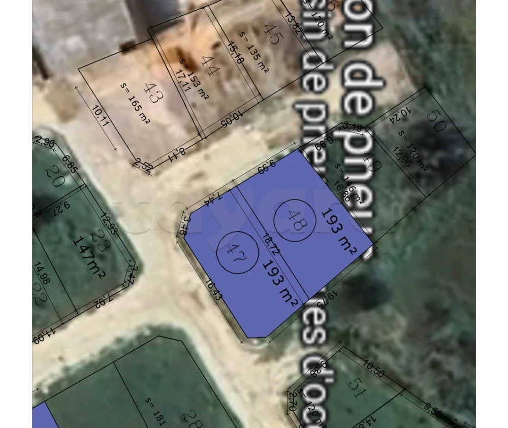 Menzel Jemil Menzel Jemil Terrain Terrain nu Lots de divers surfaces dans un lotissement