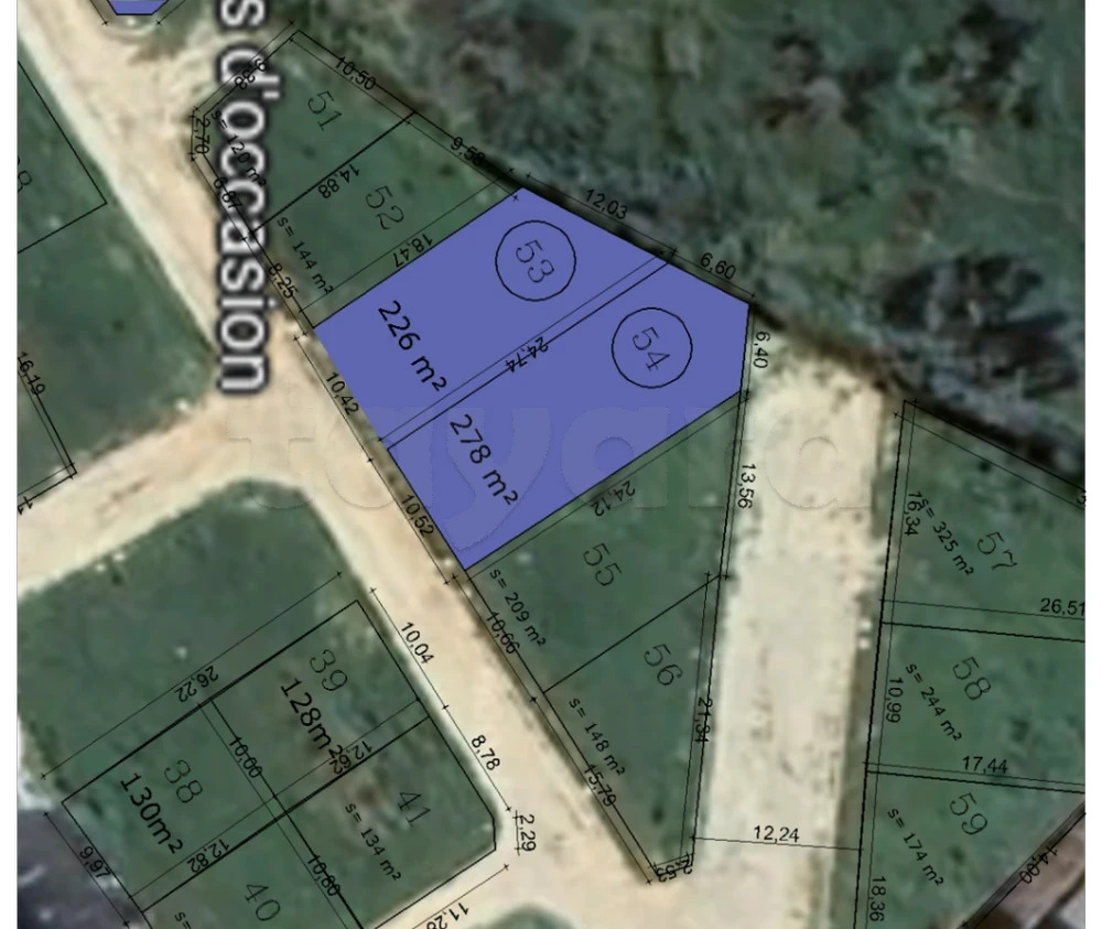 Menzel Jemil Menzel Jemil Terrain Terrain nu Lots de divers surfaces dans un lotissement