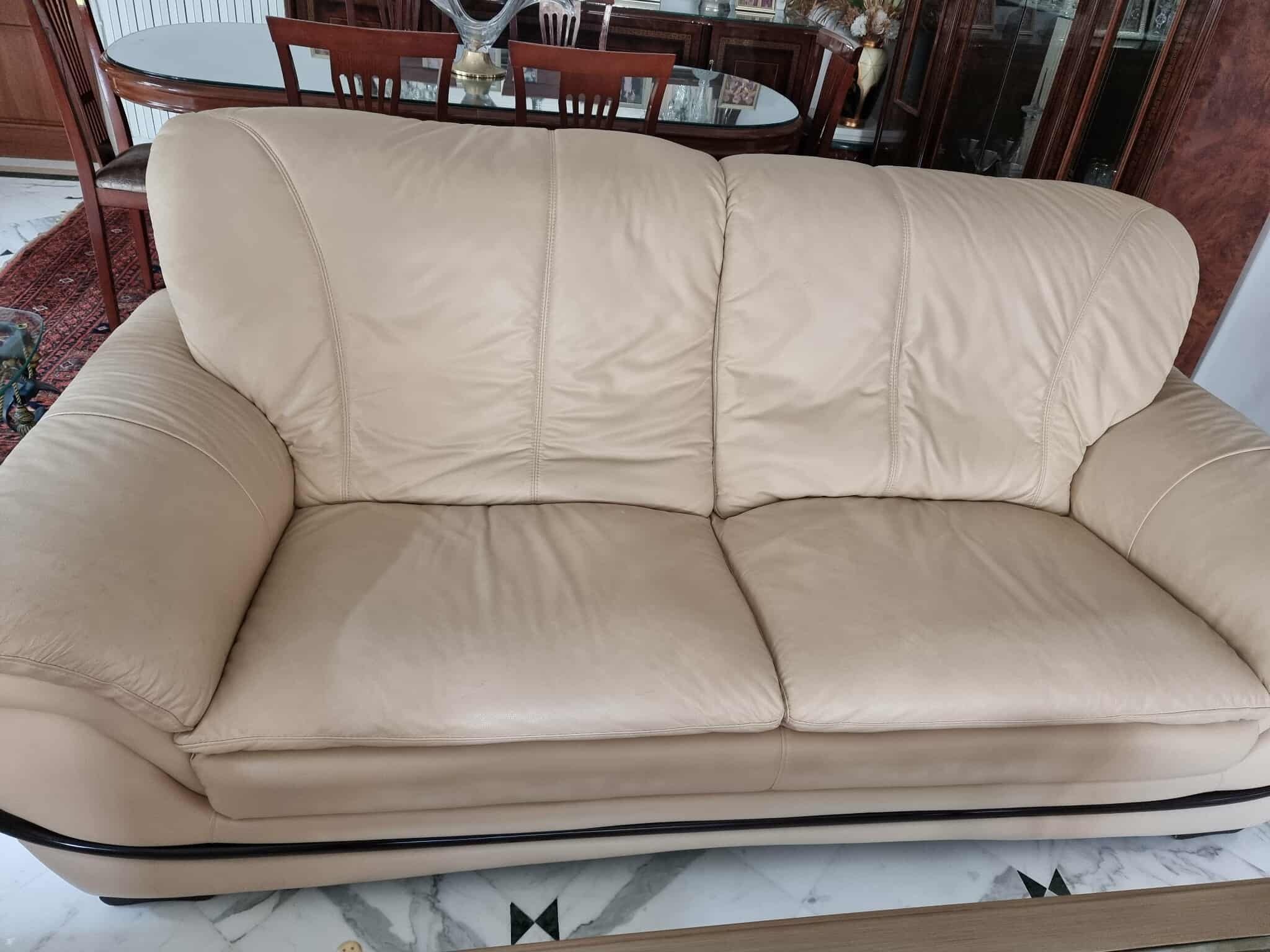 Ariana Ville Cite Ennasr 1 Salon - Salle  manger  Fauteuils Ensemble de 3 fauteuils de salon en cuir