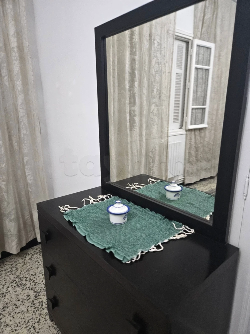 El Menzah Tunis Belvedere Location Appart. 4 pices Appartement s4 place pasteur meuble ou bureau