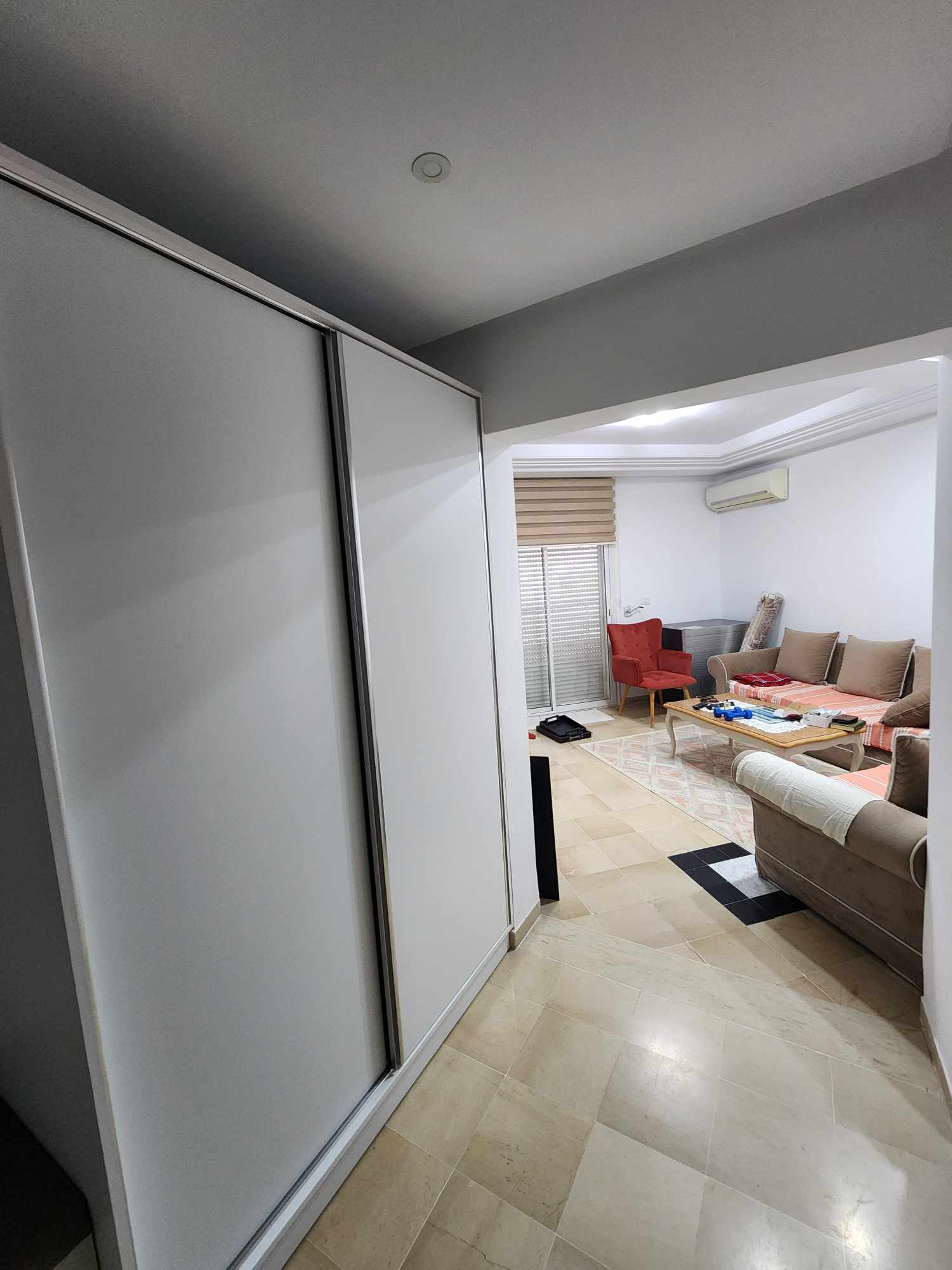 Raoued Cite El Ghazala 1 Location Appart. 2 pices Appart s2 meubl prs technopole ghazela