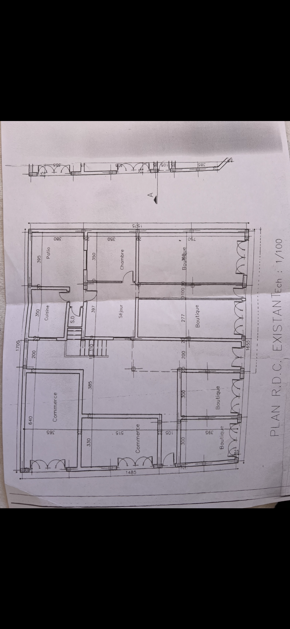 La Soukra&nbsp;Borj Louzir&nbsp;Vente&nbsp;Surfaces&nbsp;7 locaux commerciaux 1 appartement