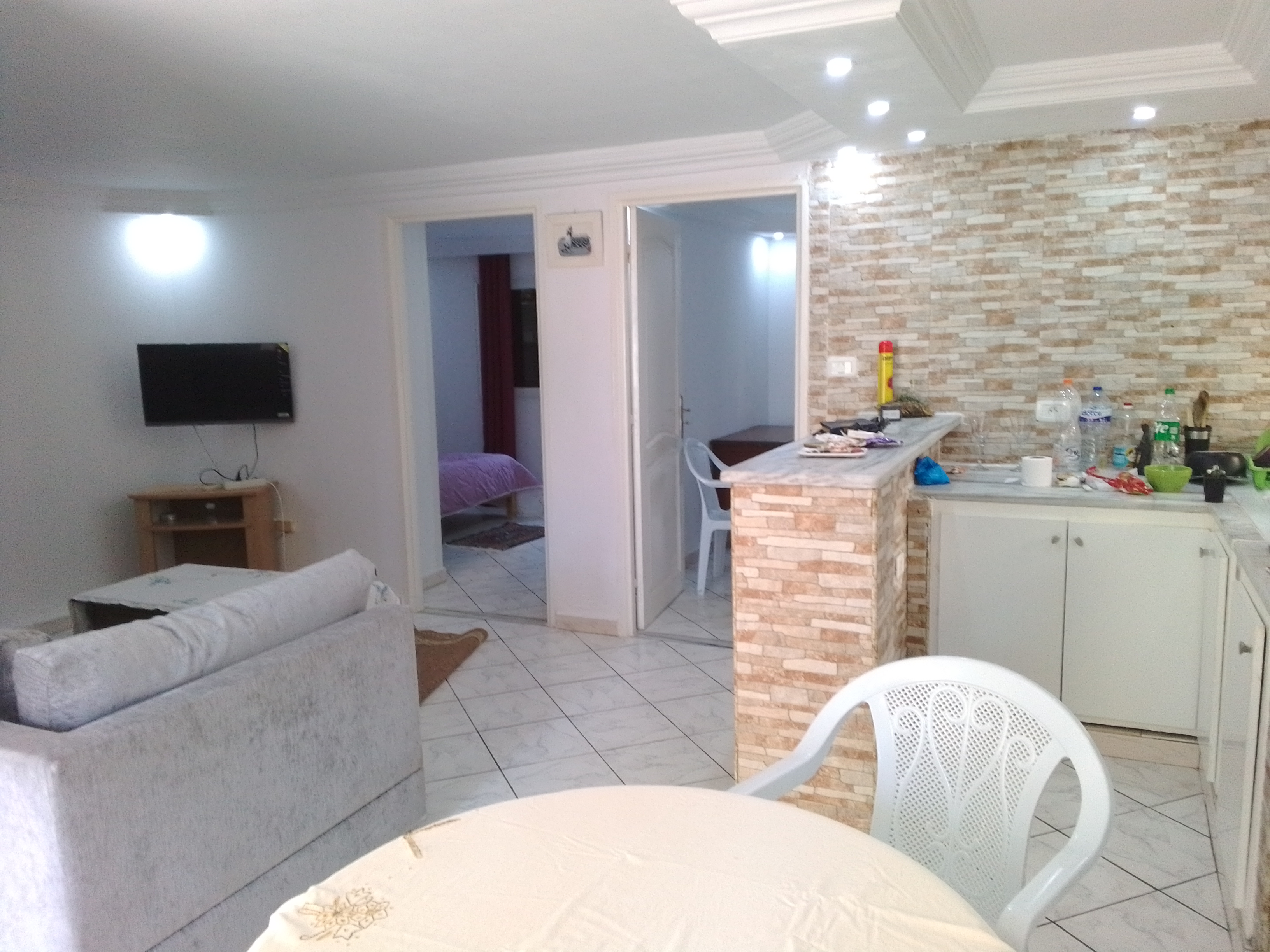 Bizerte Nord Cite El Korniche 2 Location Appart. 3 pices Magnifique studio scuris