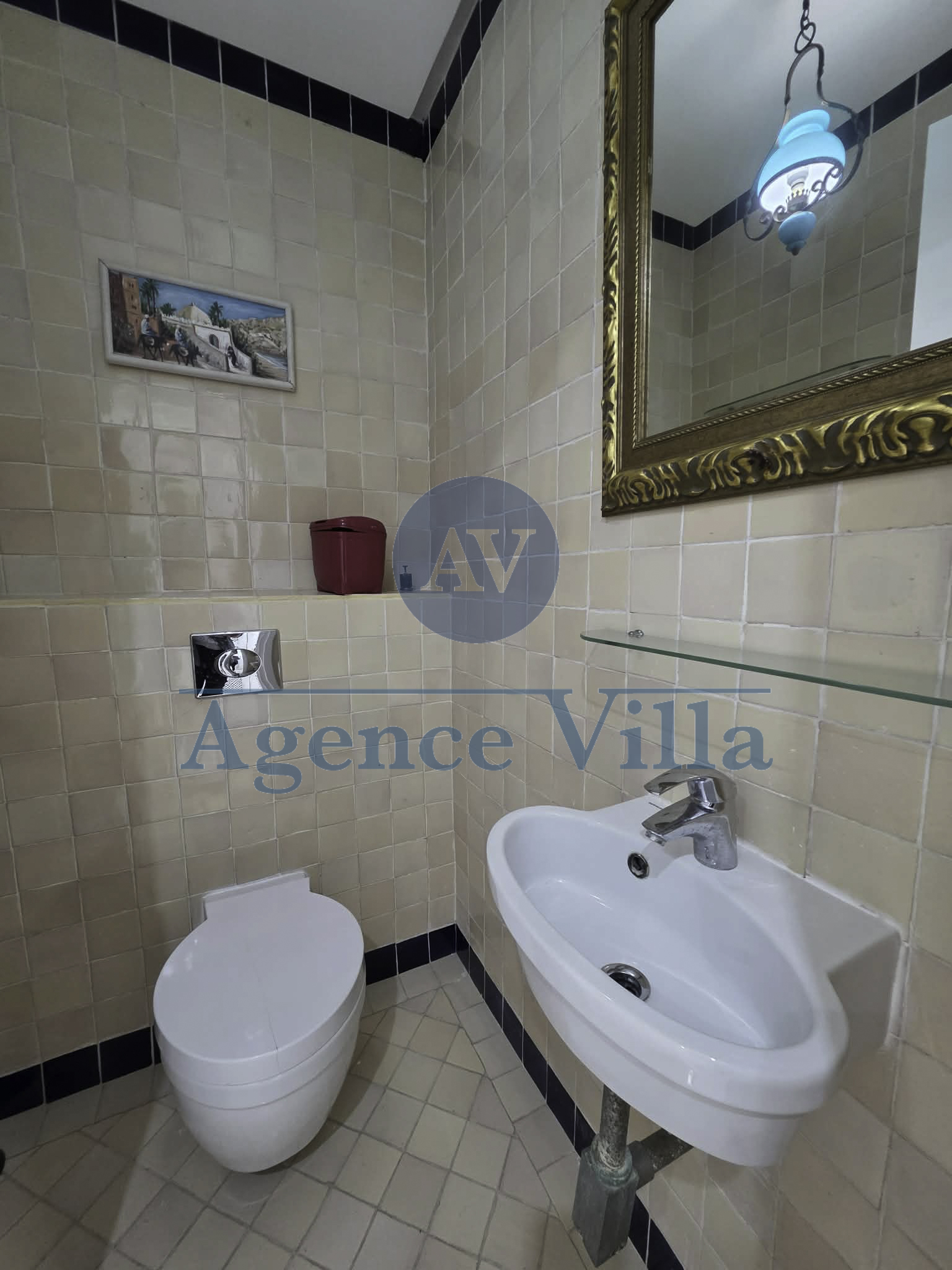 La Marsa Gammart Location Appart. 3 pices Un appartement s2 vue mer  gammarth