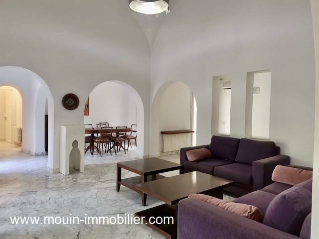 Hammamet&nbsp;Hammamet&nbsp;Location&nbsp;Maisons&nbsp;Villa le caroubier al2391 hammamet zone craxi