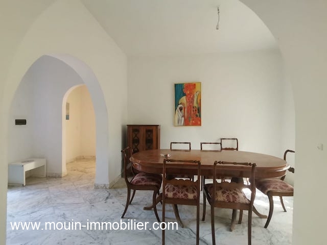 Hammamet&nbsp;Hammamet&nbsp;Location&nbsp;Maisons&nbsp;Villa le caroubier al2391 hammamet zone craxi
