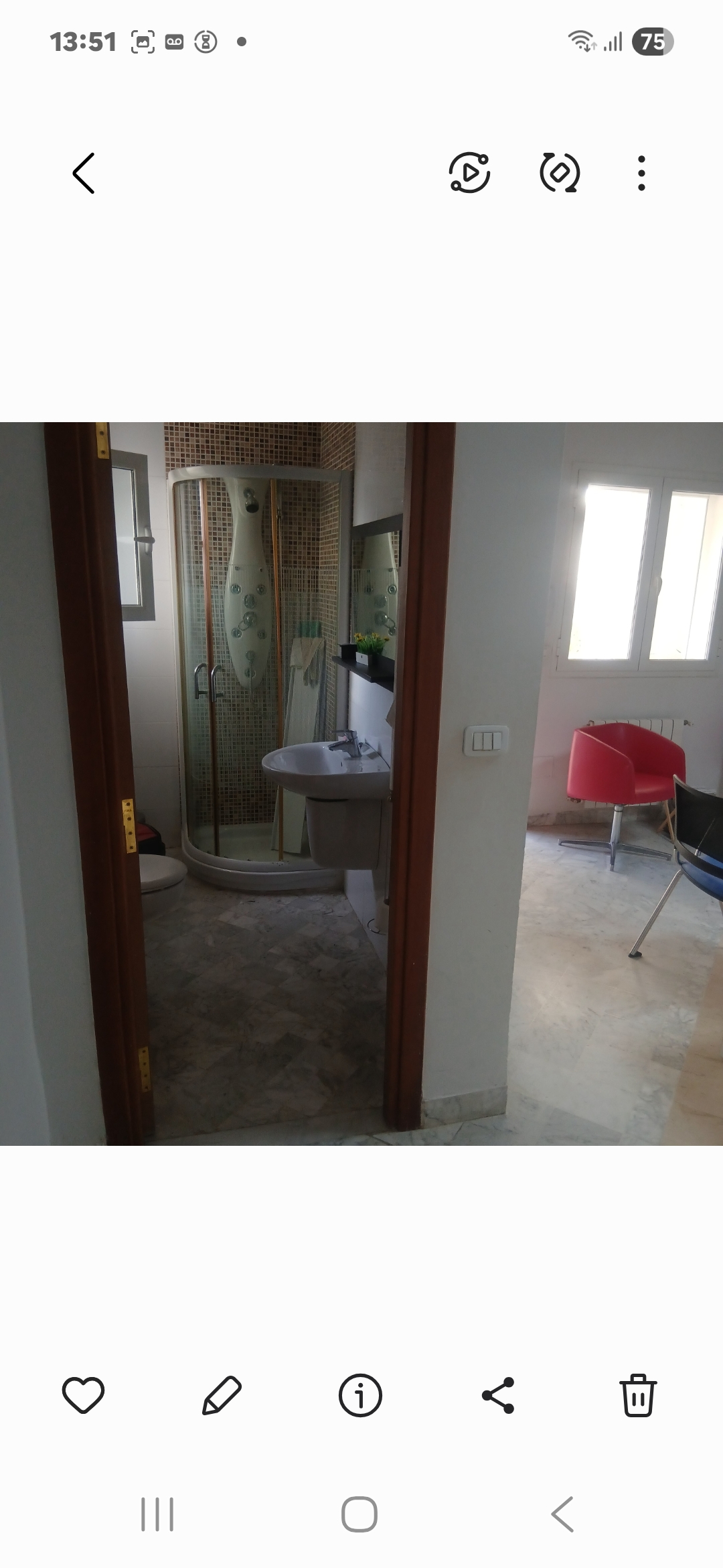 La Marsa&nbsp;Berge Du Lac&nbsp;Location&nbsp;Appart. 2 pi�ces&nbsp;Bureau rdc 2pcs lac2