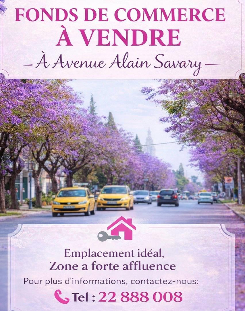 El Menzah&nbsp;Tunis Belvedere&nbsp;Vente&nbsp;Autre&nbsp;Fonds de commerce � alain savary