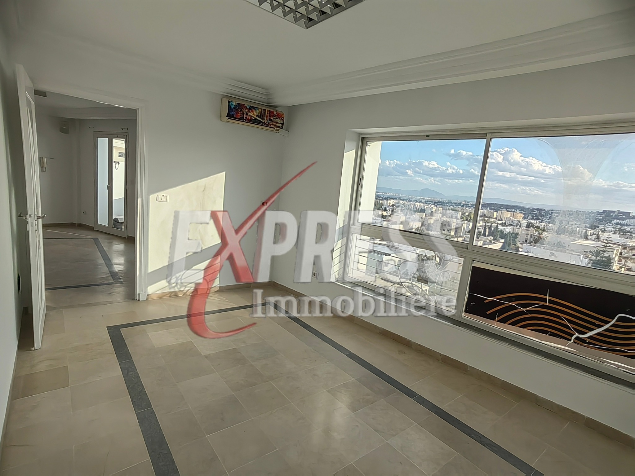 Ariana Ville Cite Ennasr 2 Location Surfaces Bureau h2 dams immeuble bureautique