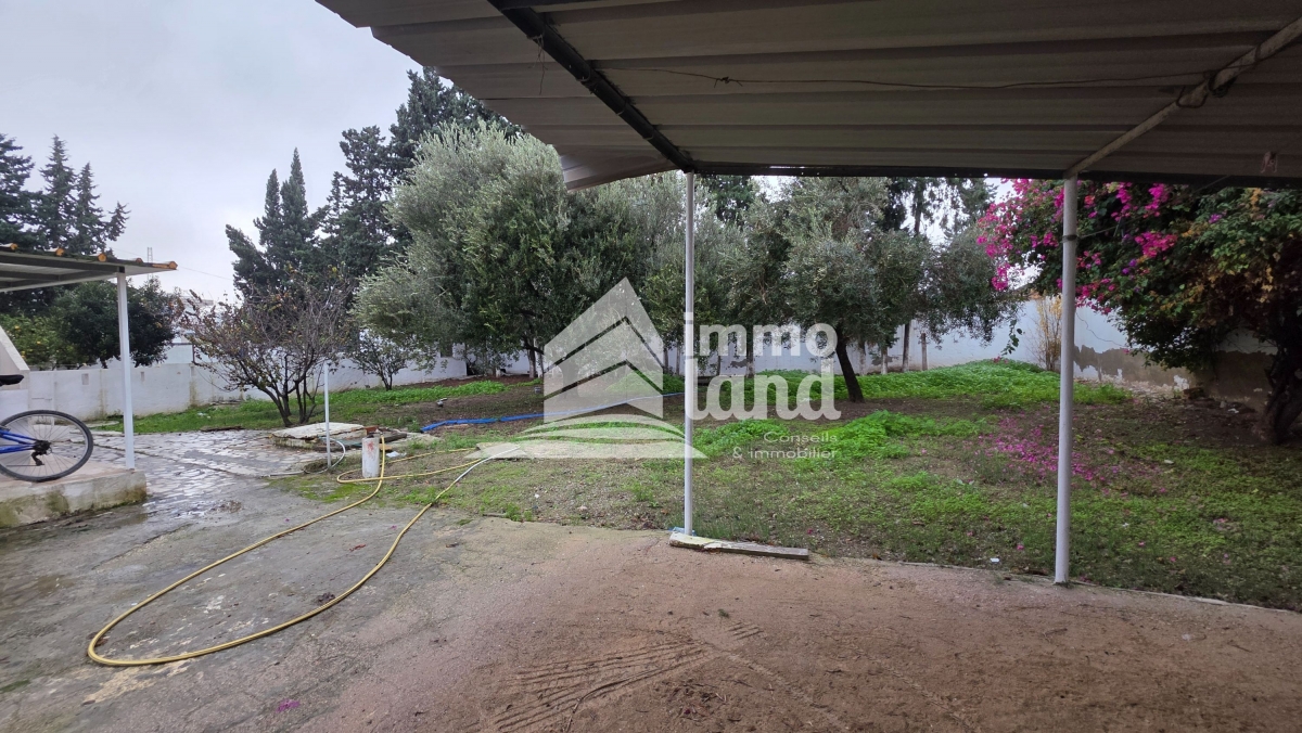 La Soukra&nbsp;Chotrana 1&nbsp;Location&nbsp;Maisons&nbsp;Villa s3 avec jardin � la soukra