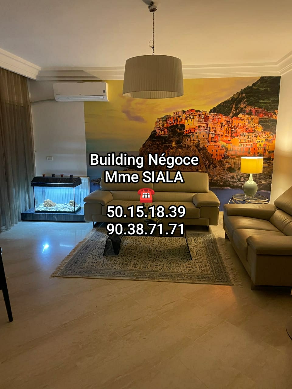 Mnihla&nbsp;Jardins d'el Menzah&nbsp;Location&nbsp;Appart. 5 pi�ces+&nbsp;Tr�s joli appt s3 aux jardins d'el menzah 2