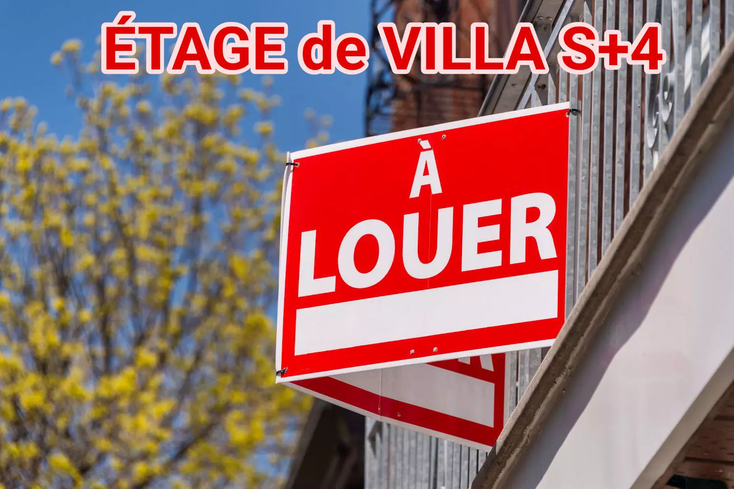 Ariana Ville El Menzah 7 Location Maisons Menzah 7 spacieux tage villa s4 bien situ