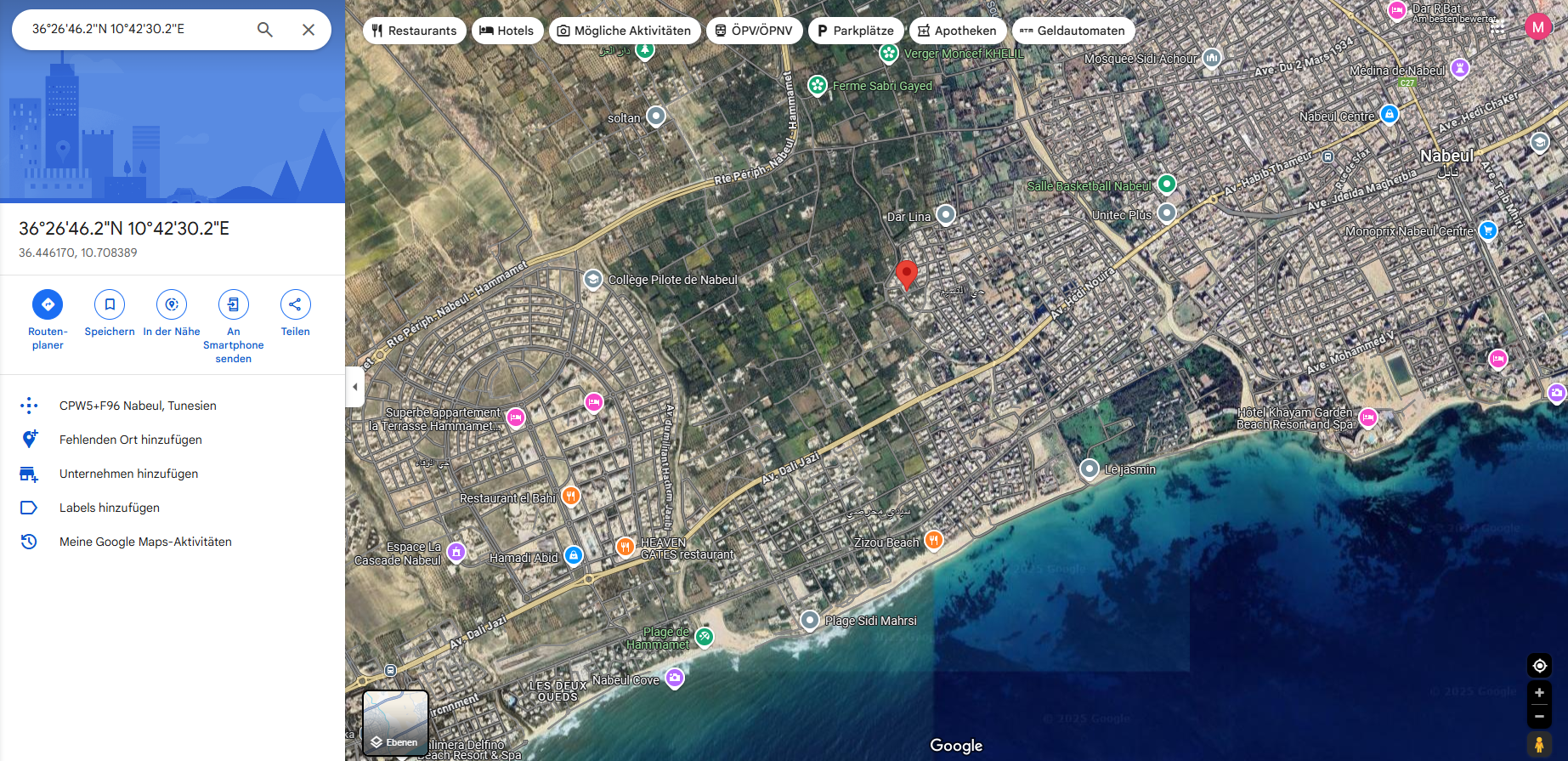 Nabeul Nabeul Terrain Terrain nu Terrain cit mora cit ennacim nabeul