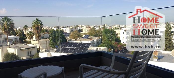 La Marsa&nbsp;Sidi Daoud&nbsp;Location&nbsp;Appart. 2 pi�ces&nbsp;Appart s1 meubl� athina  � sidi daoued