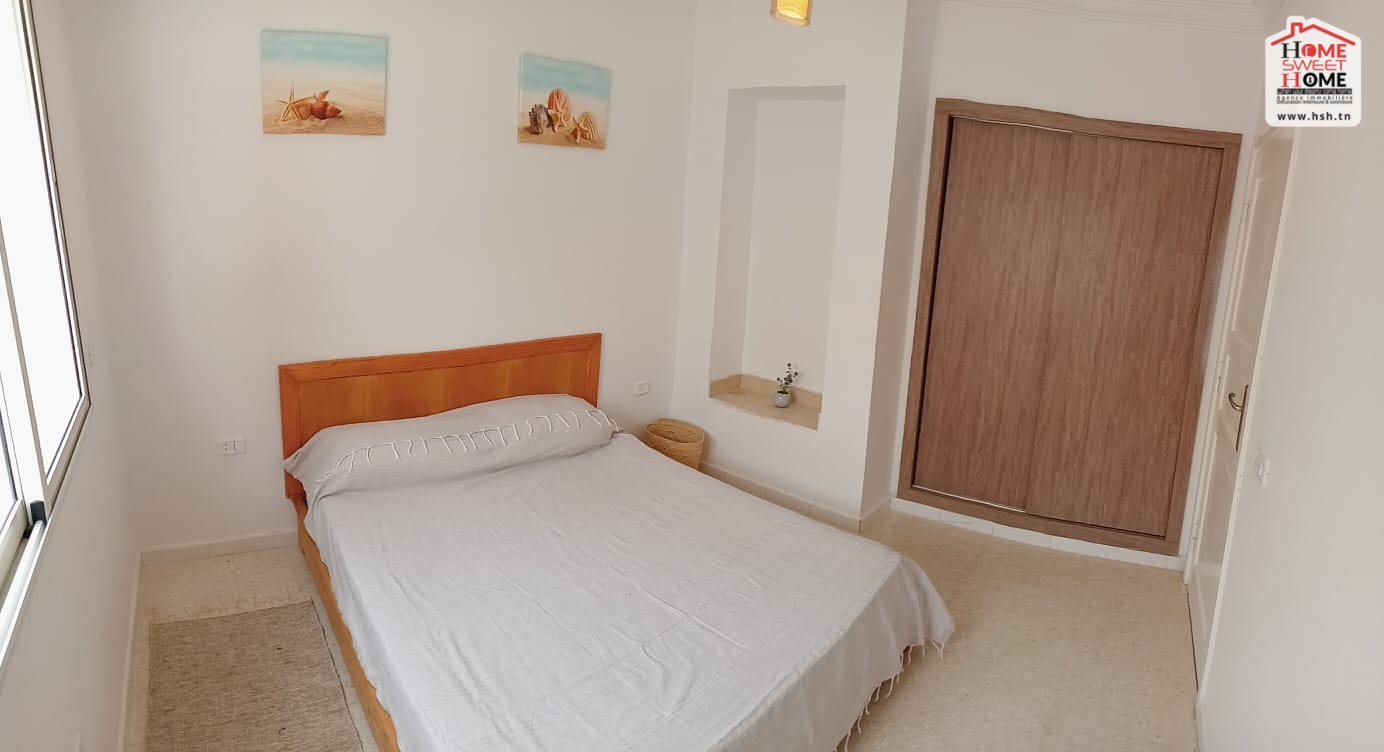 Nabeul&nbsp;Nabeul&nbsp;Location&nbsp;Appart. 2 pi�ces&nbsp;Rdc de villa s2 zoya meubl� � hamem ghzez