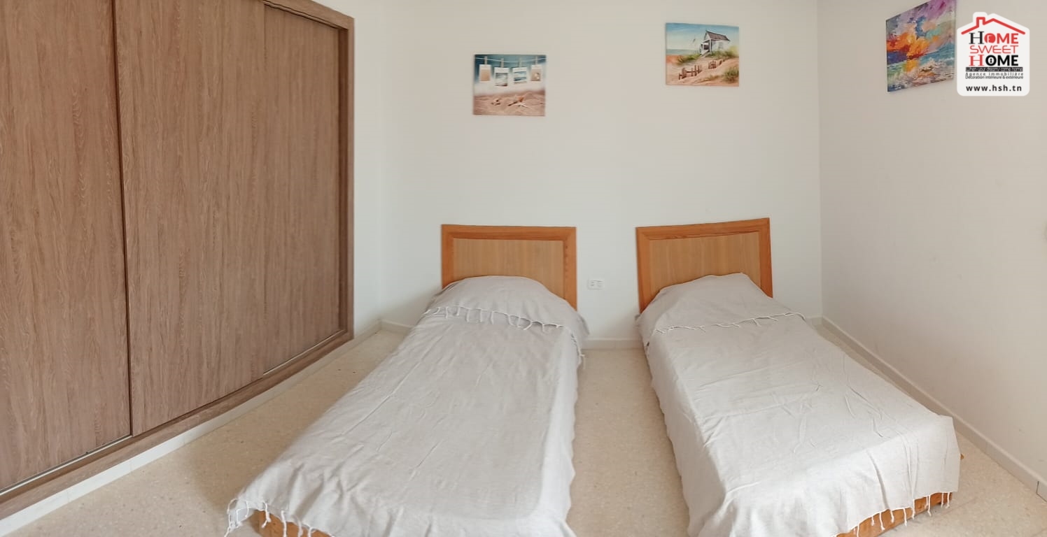 Nabeul&nbsp;Nabeul&nbsp;Location&nbsp;Appart. 2 pi�ces&nbsp;Rdc de villa s2 zoya meubl� � hamem ghzez