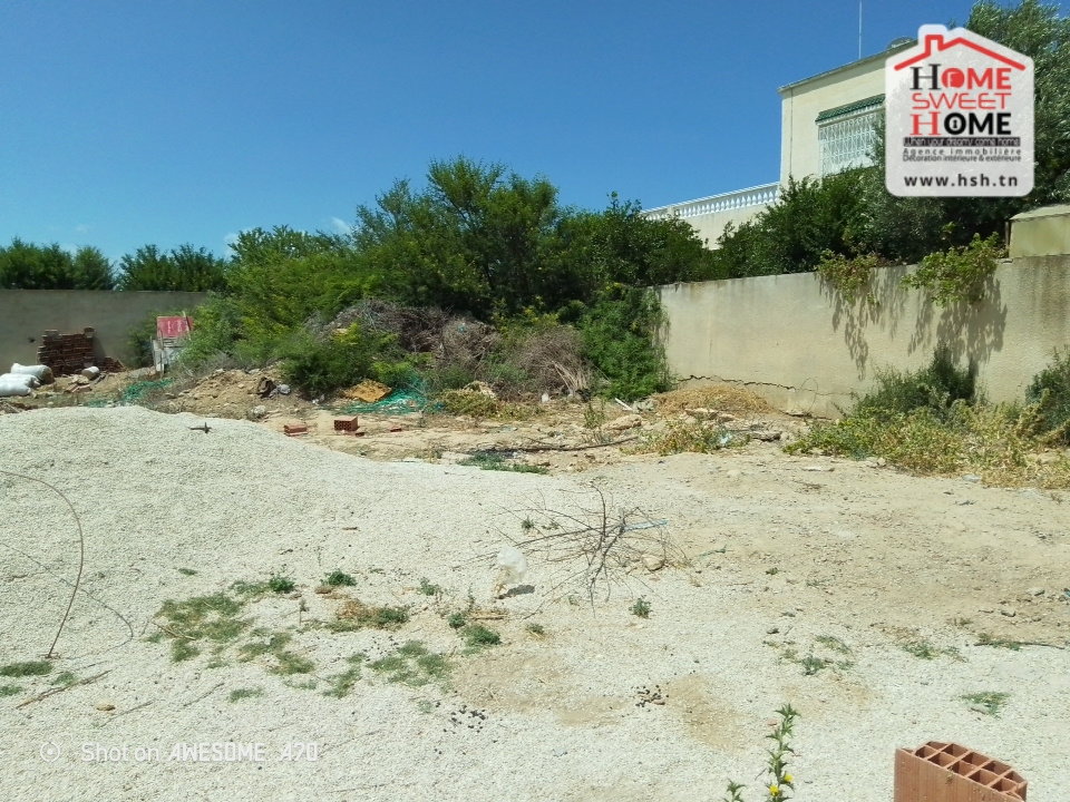 La Marsa&nbsp;Gammart&nbsp;Terrain&nbsp;Terrain nu&nbsp;Terrain de villa arnica � gammarth
