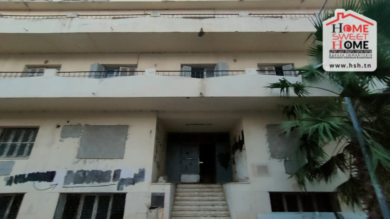 Bab Bhar&nbsp;Bab Bhar&nbsp;Vente&nbsp;Appart. 5 pi�ces+&nbsp;Immeuble itran � tunis