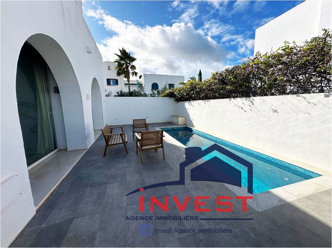 La Marsa Gammart Vente Duplex Duplex s3 vue mer au golden tulip gammarth