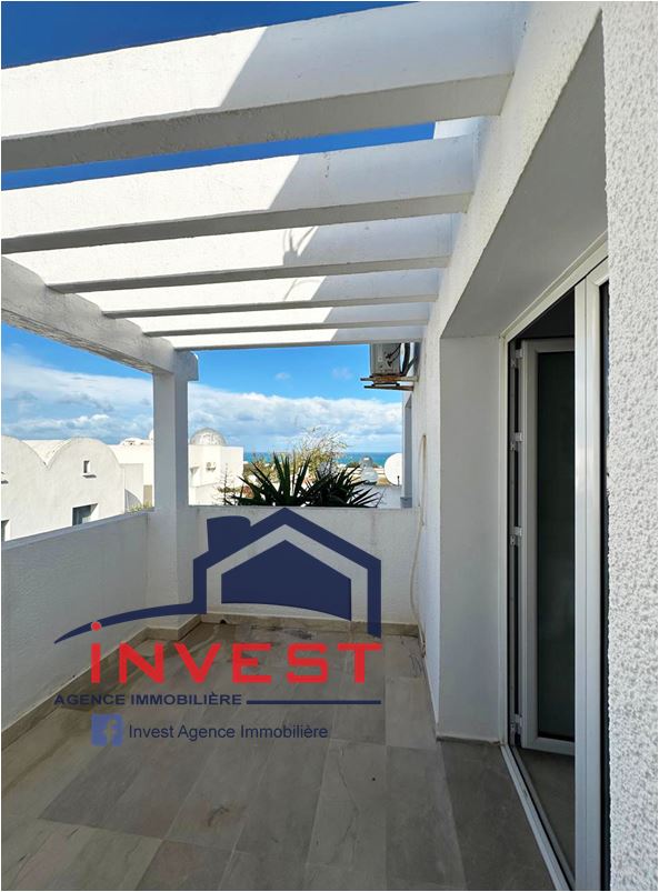 La Marsa Gammart Vente Duplex Duplex s3 vue mer au golden tulip gammarth