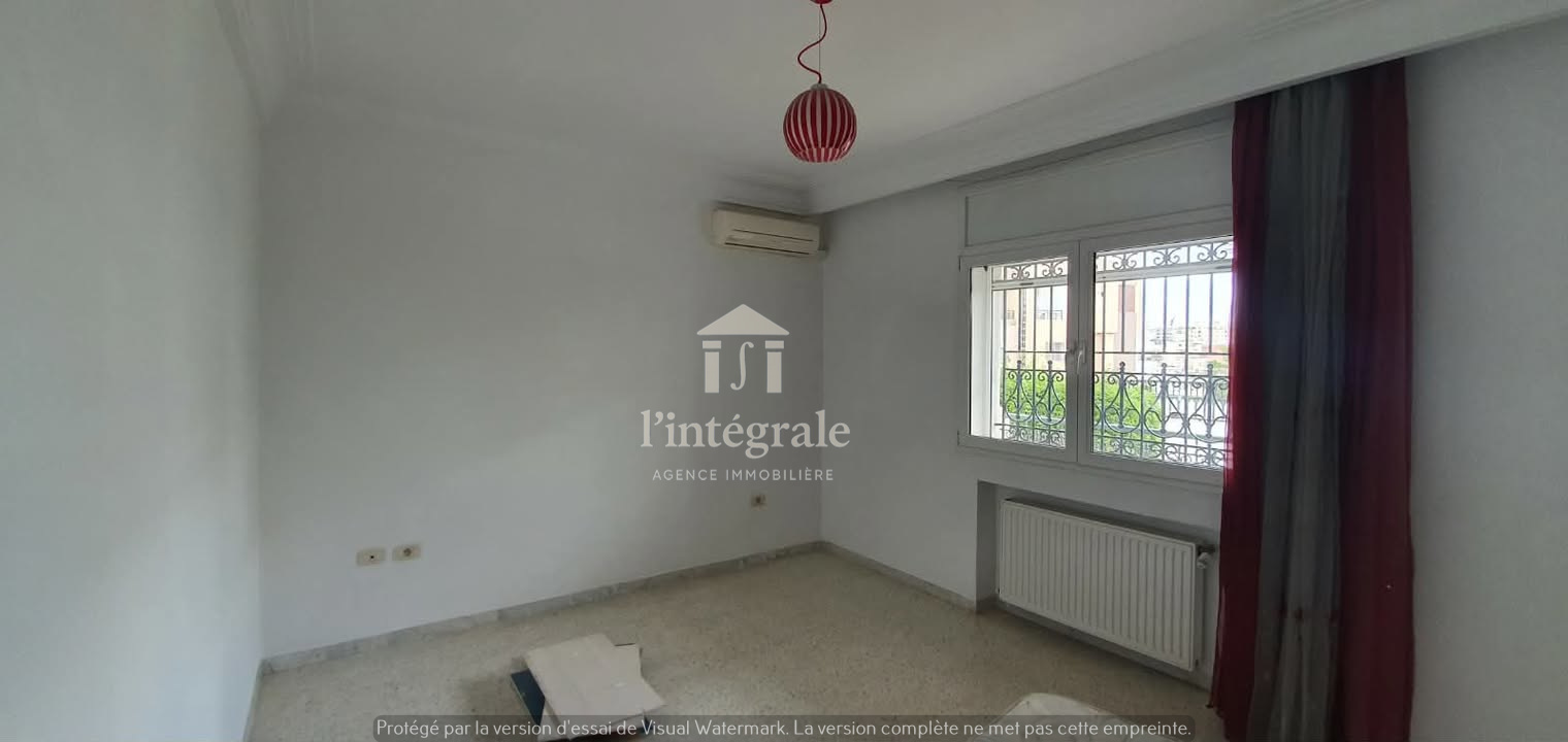 Mnihla&nbsp;Jardins d'el Menzah&nbsp;Location&nbsp;Appart. 3 pi�ces&nbsp;S2 rdc avec terrasse