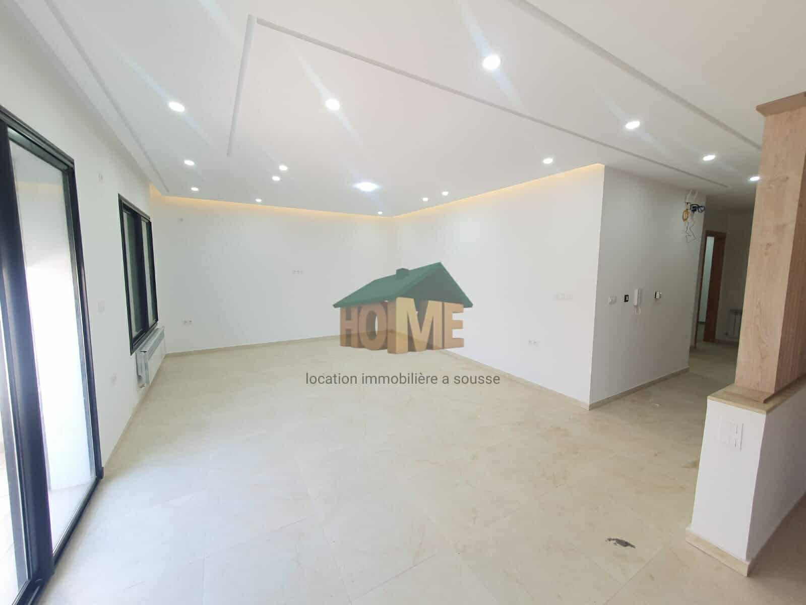 Sousse Jaouhara Sahloul Location Appart. 2 pices S3 jamais habit  sahloul