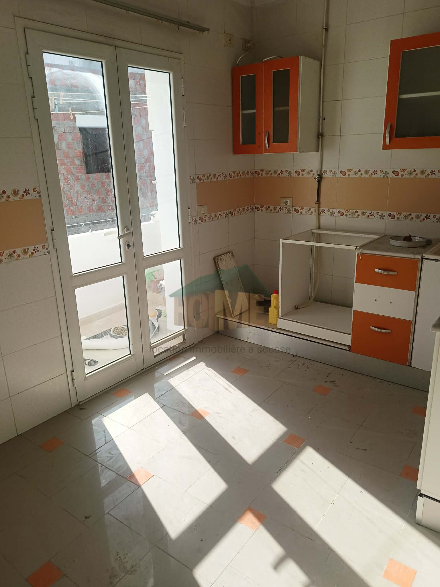 Sousse Jaouhara Sahloul Location Appart. 3 pices Appartement sans meuble a sahloul