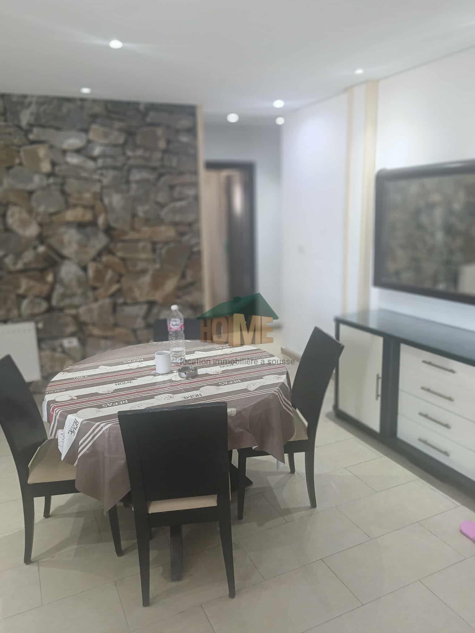 Sousse Jaouhara&nbsp;Sousse Khezama&nbsp;Location&nbsp;Appart. 3 pi�ces&nbsp;S3 meubl� a khzema