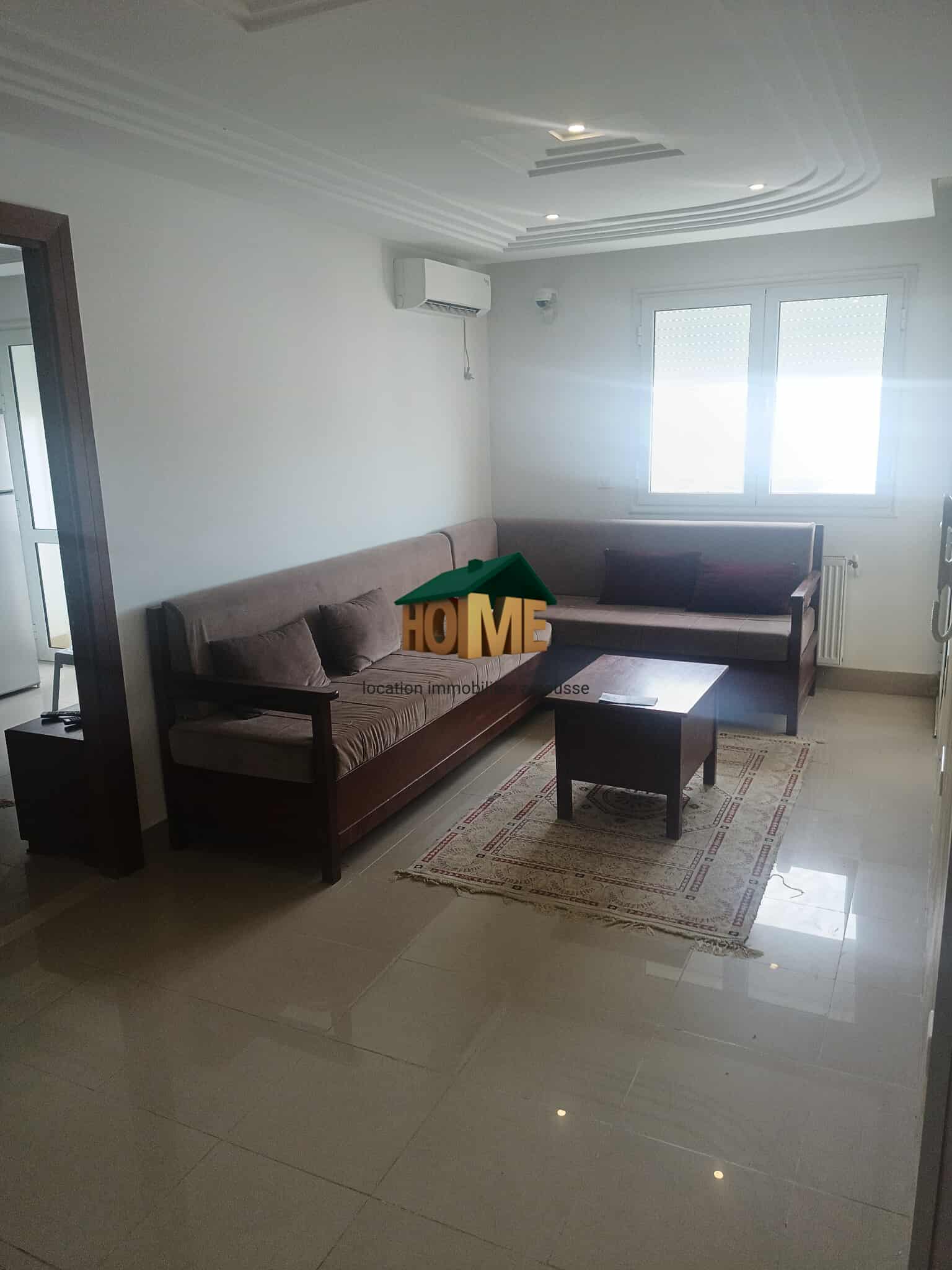 Hammam Sousse&nbsp;Hammam Sousse&nbsp;Location&nbsp;Appart. 2 pi�ces&nbsp;S2 meubl� a lann�e a trik chott