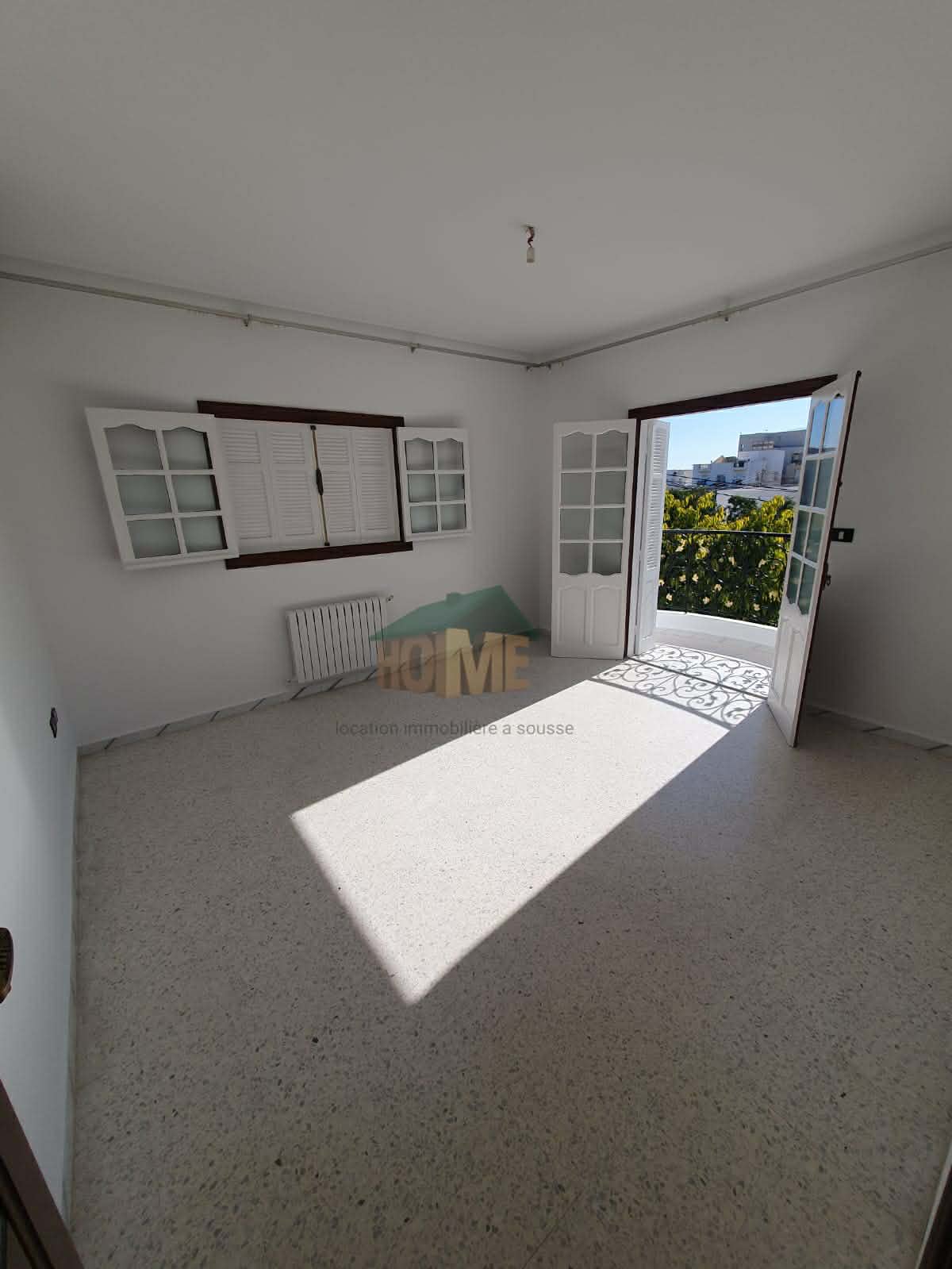 Sousse Jaouhara&nbsp;Sahloul&nbsp;Location&nbsp;Appart. 2 pi�ces&nbsp;S2 sans meuble a sahloul